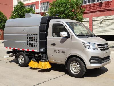 程力威藍牌2方掃路車